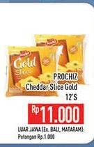Promo Harga PROCHIZ Gold Slices 156 gr - Hypermart