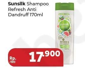 Promo Harga SUNSILK Hijab Shampoo Refresh Anti Dandruff 170 ml - Carrefour