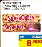 Promo Harga Silver Queen Chocolate Cashew, Almonds 25 gr - Indomaret