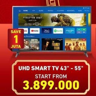 Promo Harga UHD Smart TV 43