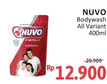 Promo Harga Nuvo Body Wash All Variants 450 ml - Alfamidi