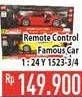 Promo Harga Mobil Remote Control 1523 3/4  - Hypermart