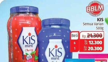Promo Harga KIS Candy Mint All Variants 500 gr - Lotte Grosir