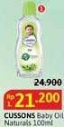 Promo Harga Cussons Baby Oil Naturals 100 ml - Alfamidi