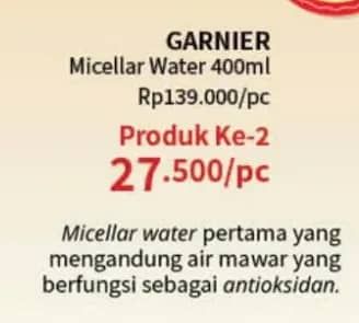 Promo Harga Garnier Micellar Water 400 ml - Guardian