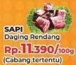 Promo Harga Daging Rendang Sapi per 100 gr - Yogya