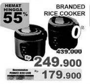 Promo Harga BRANDED Rice Cooker  - Giant
