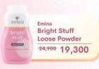 Promo Harga EMINA Bright Stuff Loose Powder 55 gr - Alfamart