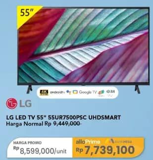 Promo Harga LG 55UR7500PSC  - Carrefour