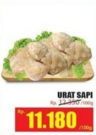 Promo Harga Urat Sapi per 100 gr - Hari Hari