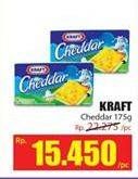 Promo Harga KRAFT Cheese Cheddar 175 gr - Hari Hari