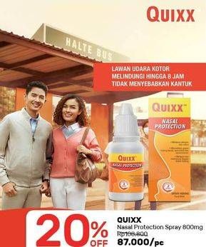 Promo Harga QUIXX Nasal Protection 1 gr - Guardian