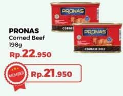 Promo Harga Pronas Corned Beef 198 gr - Yogya