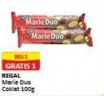 Promo Harga REGAL Marie Duo Coklat 100 gr - Alfamart