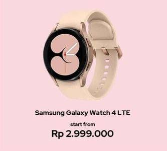 Promo Harga Samsung Galaxy Watch 4 LTE  - Erafone
