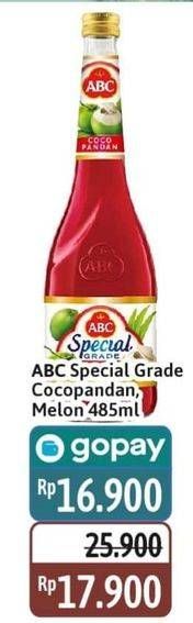 Promo Harga ABC Syrup Special Grade Coco Pandan, Melon 485 ml - Alfamidi
