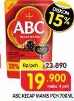 Promo Harga ABC Kecap Manis 700 ml - Superindo