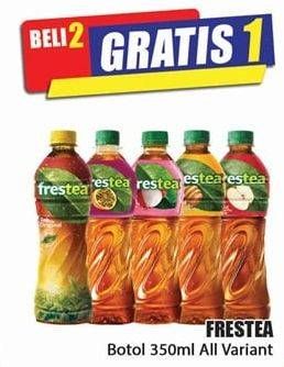 Promo Harga FRESTEA Minuman Teh Green Honey, Lychee, Markisa, Original, Apple 350 ml - Hari Hari