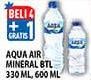 Promo Harga AQUA Air Mineral 330 ml - Hypermart