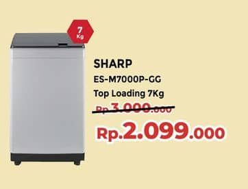 Promo Harga Sharp ES-M7000P-GG  - Yogya