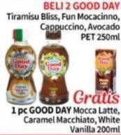 Promo Harga Good Day Coffee Drink Tiramisu, Funtastic Mocacinno, Cappucino, Avocado Delight 250 ml - Alfamidi