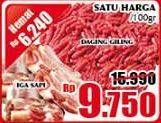 Promo Harga Iga Sapi / Daging Giling Sapi  - Giant
