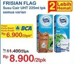 Promo Harga FRISIAN FLAG Susu UHT Purefarm All Variants per 2 pcs 225 ml - Indomaret