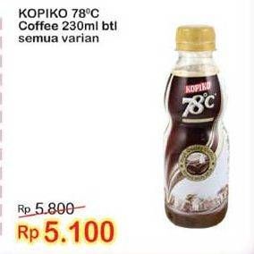 Promo Harga Kopiko 78C Drink All Variants 230 ml - Indomaret