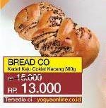 Promo Harga BREAD CO Kadet Keju Coklat Kacang  - Yogya