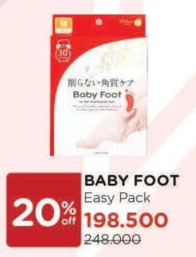 Promo Harga BABY FOOT Soft & Smooth Feet  - Watsons