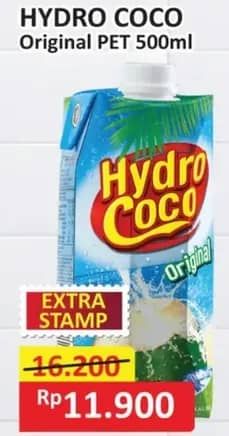 Promo Harga Hydro Coco Minuman Kelapa Original 500 ml - Alfamart