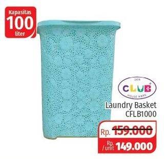 Promo Harga CLUB Laundry Basket CFLB1000 100 ltr - Lotte Grosir