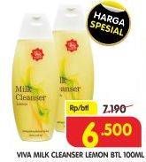 Promo Harga VIVA Milk Cleanser Lemon 100 ml - Superindo