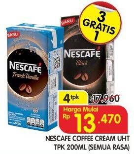 Promo Harga Nescafe Ready to Drink All Variants per 4 pcs 200 ml - Superindo