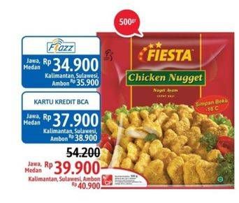 Promo Harga FIESTA Naget 500 gr - Alfamidi