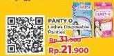 Promo Harga PANTY-O Ladies Disposable Panties  - Yogya