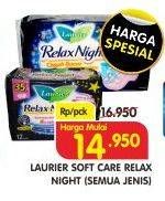 Promo Harga Laurier Relax Night All Variants  - Superindo