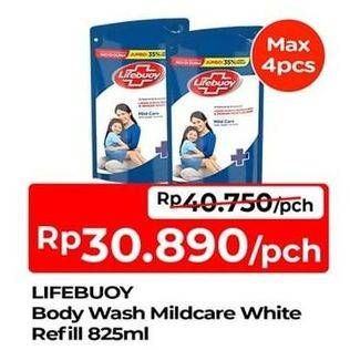 Promo Harga Lifebuoy Body Wash Mild Care 850 ml - TIP TOP