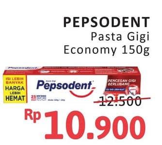 Promo Harga Pepsodent Pasta Gigi Pencegah Gigi Berlubang White 150 gr - Alfamidi