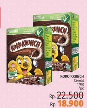Promo Harga NESTLE KOKO KRUNCH Cereal 170 gr - LotteMart
