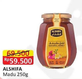 Promo Harga ALSHIFA Natural Honey 250 gr - Alfamart