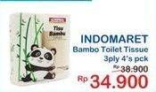 Promo Harga INDOMARET Bamboo Toilet Tissue 4 roll - Indomaret