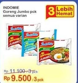 Promo Harga INDOMIE Mi Goreng Jumbo All Variants 127 gr - Indomaret