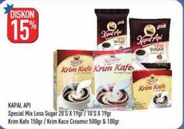 Promo Harga KAPAL API Less Sugar/Krim Kafe  - Hypermart