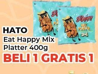 Promo Harga EAT HAPPY Mix Plater 3in1 400 gr - Yogya