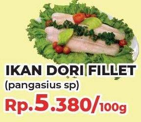 Promo Harga Fillet Ikan Dori per 100 gr - Yogya