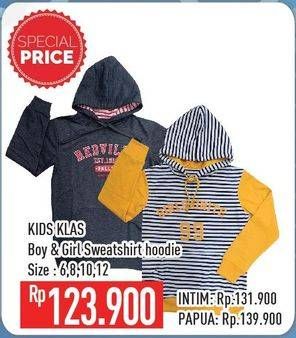 Promo Harga KIDS KLAS Boy Sweat Shirt/Girl Sweatshirt  - Hypermart