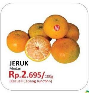 Promo Harga Jeruk Medan per 100 gr - Yogya