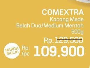 Promo Harga Comextra Cashew Belah Dua, Medium Mentah 500 gr - LotteMart