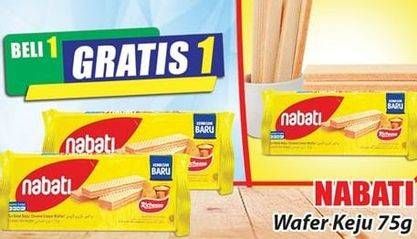 Promo Harga NABATI Wafer 75 gr - Hari Hari